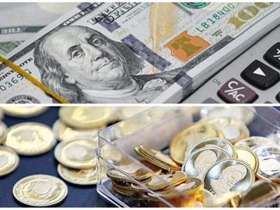 دلار هشت درصد ارزان شد، سکه ۱۰ درصد عقب رفت /روند کاهش طلا و انواع سکه در یک نگاه