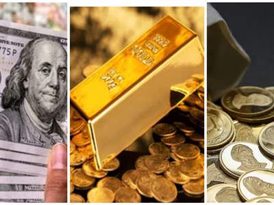 قیمت طلا، سکه و دلار امروز ۱۴۰۱/۱۰/۰۴|/ افزایش  قیمت‌ها 