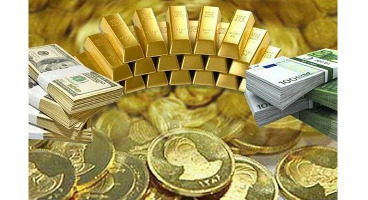 قیمت طلا، سکه و دلار امروز ۱۳۹۹/۰۷/۰۶ / دلار و طلا گران شدند 