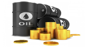 تاثیر ریزش بهای نفت بر قیمت طلا